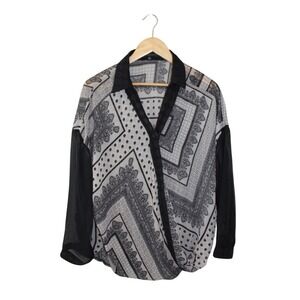 Robert‎ Kitchen Shear Womens Shirt XL Black